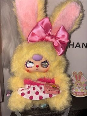 Baby three macchiato bag custom dress and special face NIB